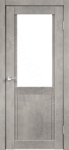 Фото K-12 ДО бетон светлый, Недорогие двери
